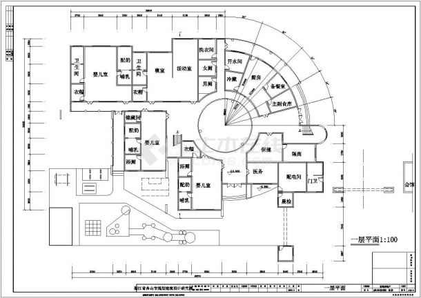 某地三層幼兒園建筑設(shè)計總覽與平面設(shè)計解析